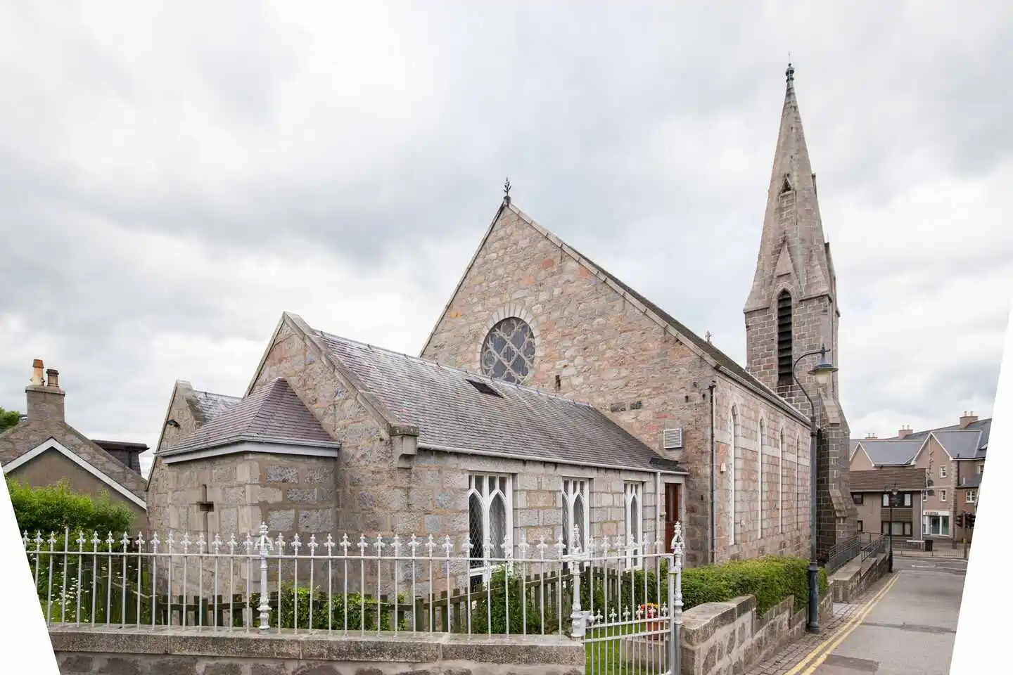 The church from the outside